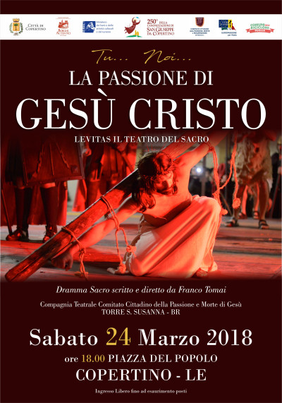 TU.... NOI...  LA PASSIONE DI GESU' CRISTO  Levitas il teatro del Sacro
