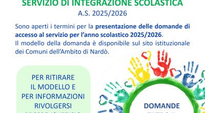 AVVISO PUBBLICO SERVIZIO DI ASSISTENZA PER L’INTEGRAZIONE SCOLASTICA Reg...