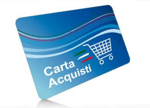 CARTA SOLIDALE PER ACQUISTO DI BENI DI PRIMA NECESSITÀ