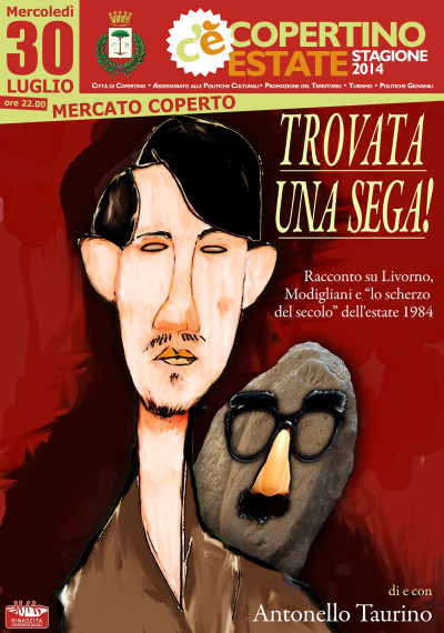 MERCOLEDI' 30 LUGLIO 2014  - RACCONTO SU LIVORNO, MODIGLIANI E LO SCHER...