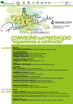 ARBOVERDE in collaborazione con VICO SERPE presentano: PIAZZA VERDE 2019