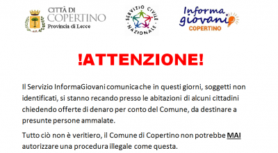 COMUNICAZIONE IMPORTANTE