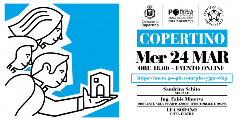 Mercoledì 24 marzo alle ore 18,00 il Comune di Copertino presenta la s...