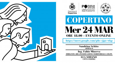 Mercoledì 24 marzo alle ore 18,00 il Comune di Copertino presenta la s...