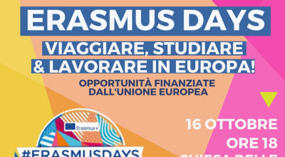 ERASMUS DAYS - VIAGGIARE, STUDIARE & LAVORARE IN EUROPA!