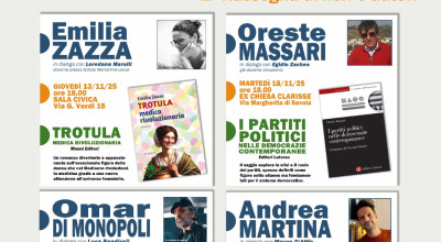 Prima edizione della rassegna di Libri e Autori  “Copertine a Copertino...