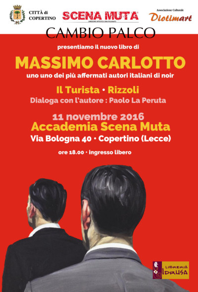 PRESENTAZIONE DEL LIBRO IL TURISTA DI MASSIMO CARLOTTA 