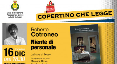 COPERTINO CITTA' CHE LEGGE - ROBERTO COTRONE PRESENTA IL ROMANZO NIENTE...