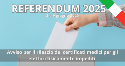Elettori con impedimenti fisici 
