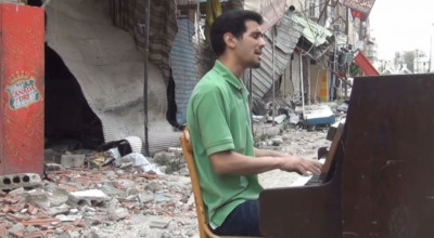 IL PIANISTA SOTTO LE BOMBE IN CONCERTO A COPERTINO