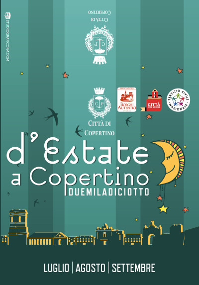 D'ESTATE A COPERTINO 2018 PROGRAMMA MANIFESTAZIONI ED EVENTI